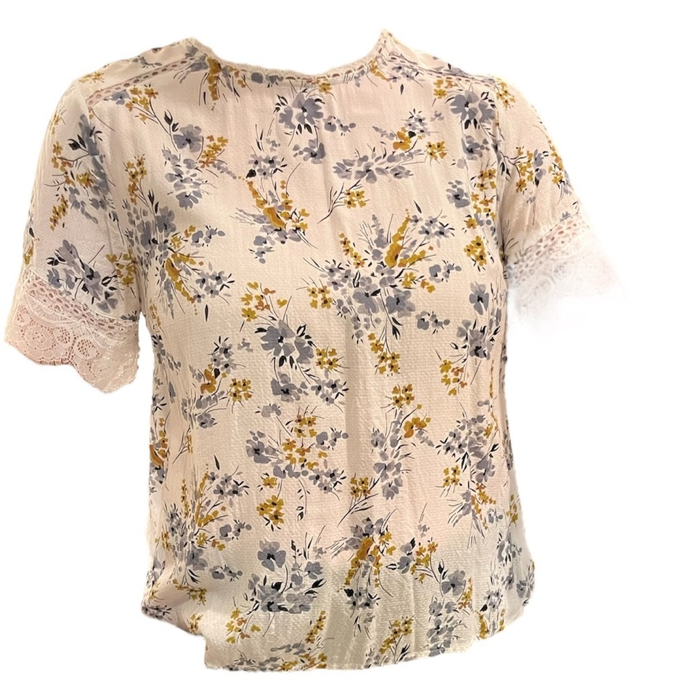 Michael Stars Floral Blouse